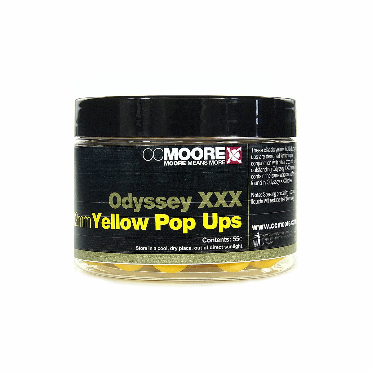 CcMoore Yellow Pop-Up Odyssey XXX rozmiar 12mm - MPN: 90450 - EAN: 634158554001