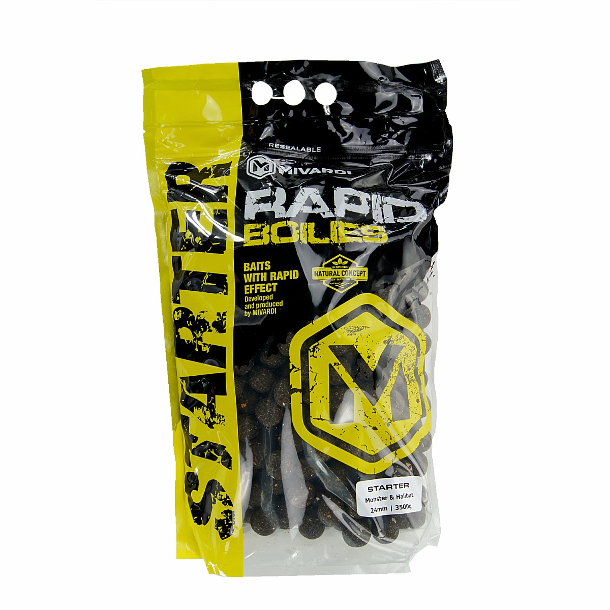 Mivardi Rapid Boilies Starter Monster & Halibutrozmiar 24mm / 3.5kg - MPN: M-RABOSTMOH3524 - EAN: 8595712423695