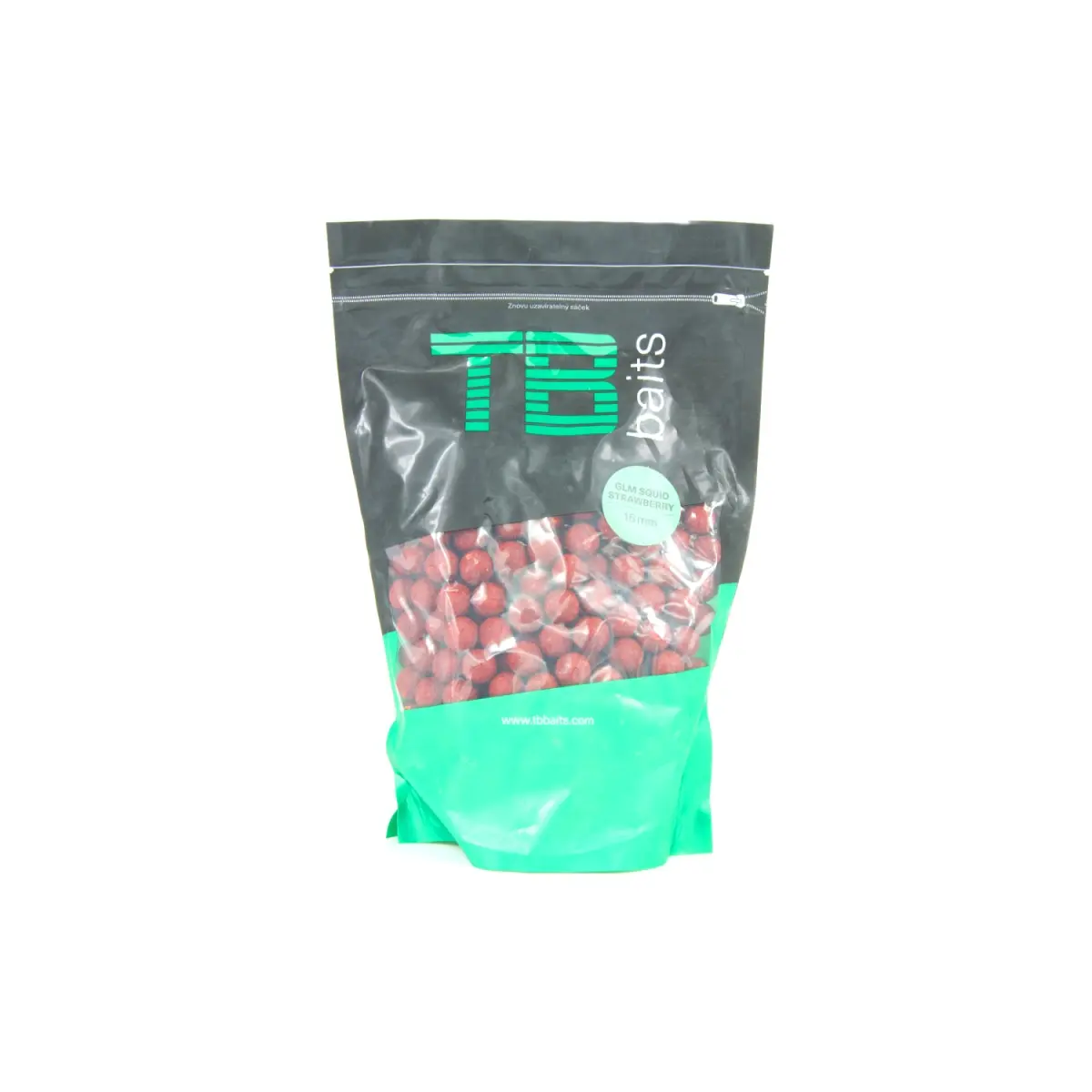 TB Baits GLM Squid Strawberry Boiliemărimea 16mm / 1kg - MPN: TB00129 - EAN: 8596601001291