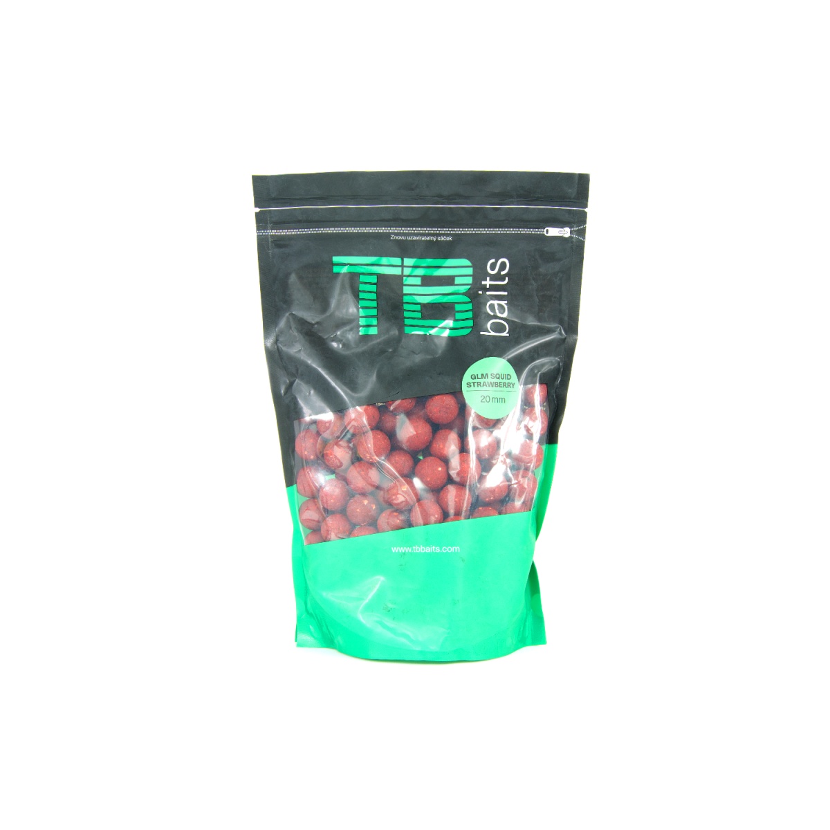 TB Baits GLM Squid Strawberry Boilierozmiar 20mm / 1kg - MPN: TB00138 - EAN: 8596601001383