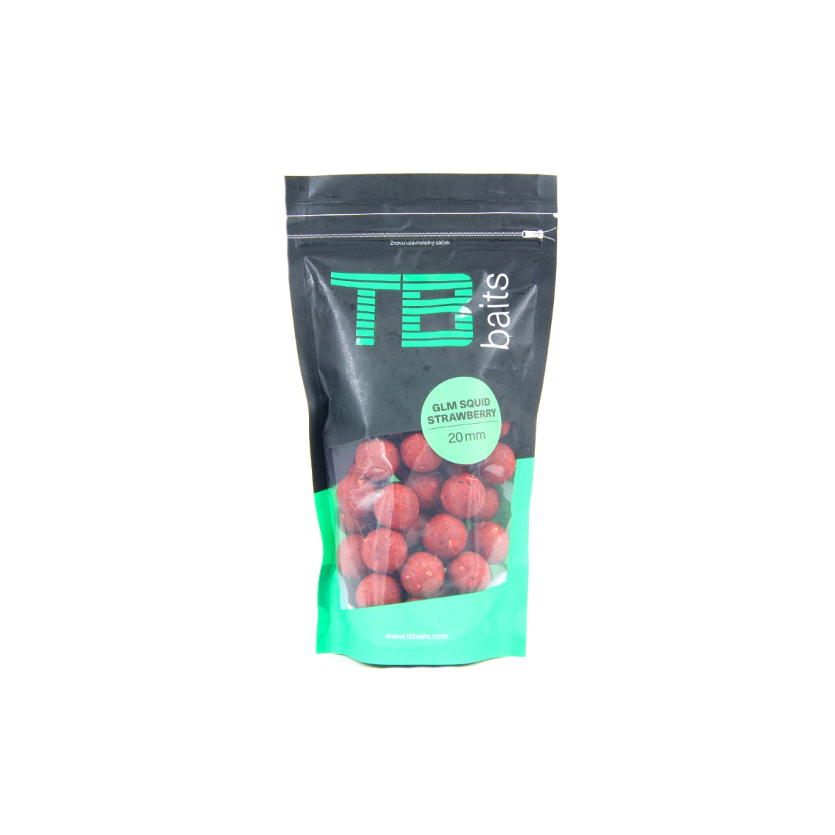 TB Baits GLM Squid Strawberry Boilierozmiar 20mm / 250g - MPN: TB00103 - EAN: 8596601001031