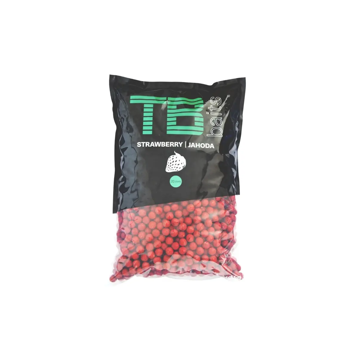 TB Baits Strawberry Feeding Boilies rozmiar 20mm / 10kg - MPN: TB00484 - EAN: 8596601004841