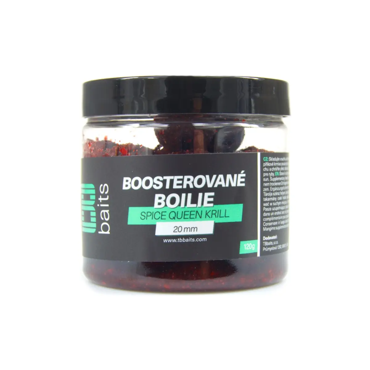 TB Baits Spice Queen Krill Boosted Boiliesmărimea 20mm / 120g - MPN: TB00218 - EAN: 8596601002182