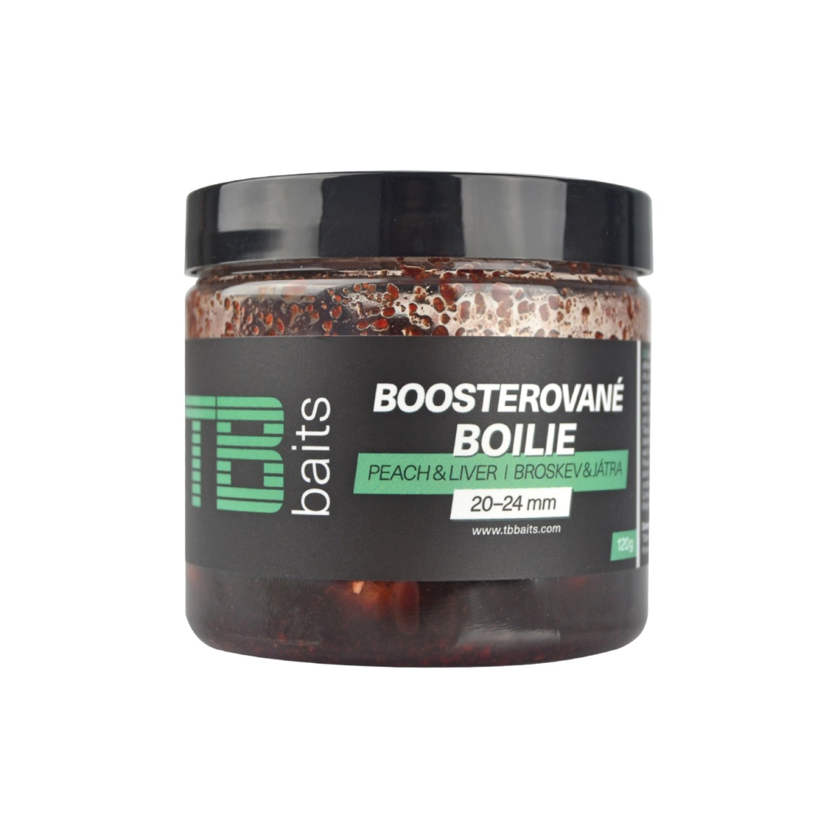 TB Baits Peach Liver Boosted Boilierozmiar 20-24mm / 120g - MPN: TB00623 - EAN: 8596601006234