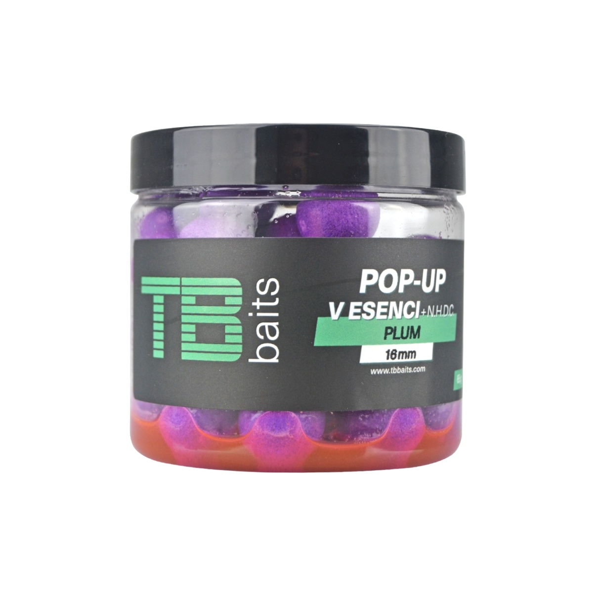 TB Baits Pop-Up Plum + NHDCrozmiar 16mm / 65g - MPN: TB00396 - EAN: 8596601003967