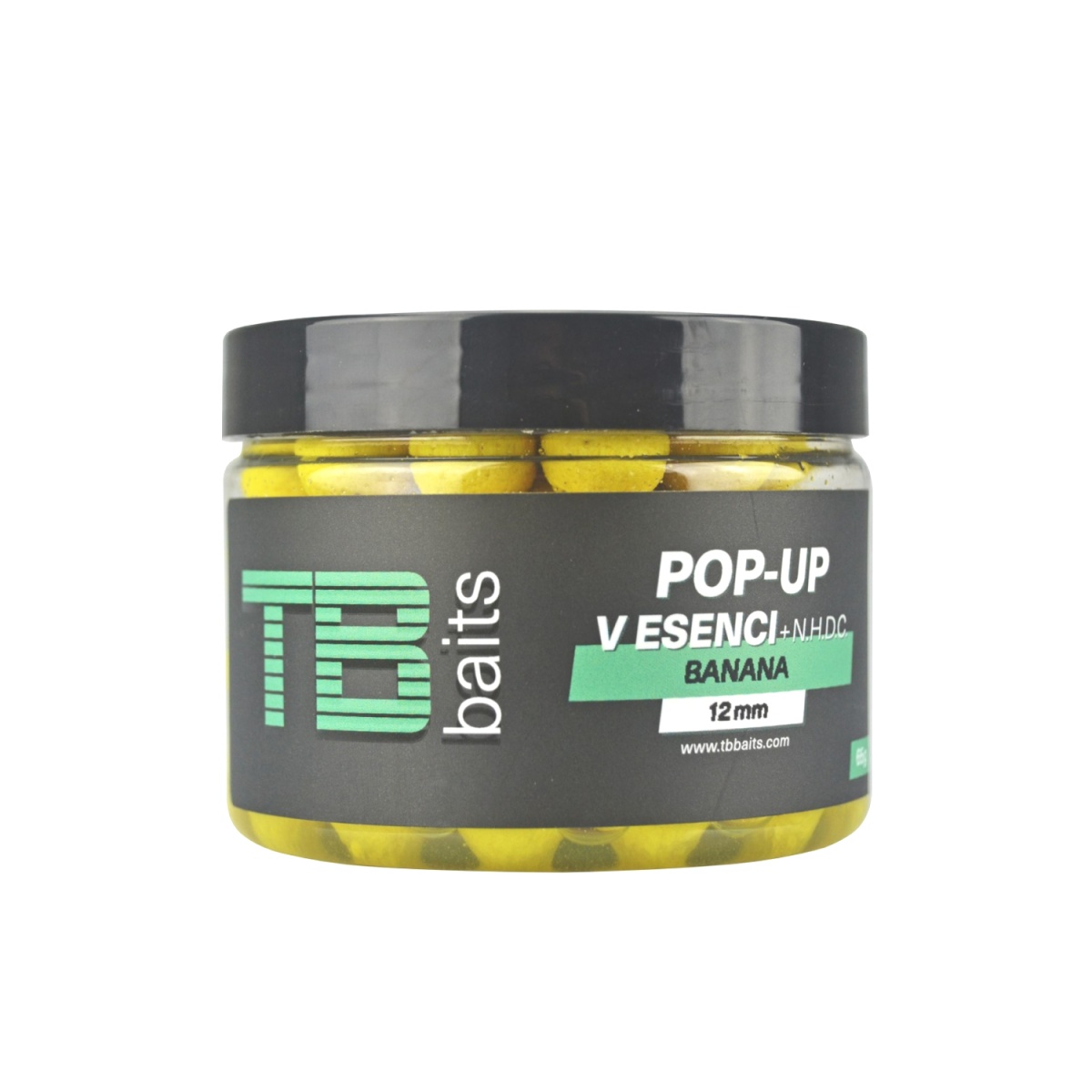 TB Baits Pop-Up Banana + NHDCrozmiar 12mm / 65g - MPN: TB00394 - EAN: 8596601003943