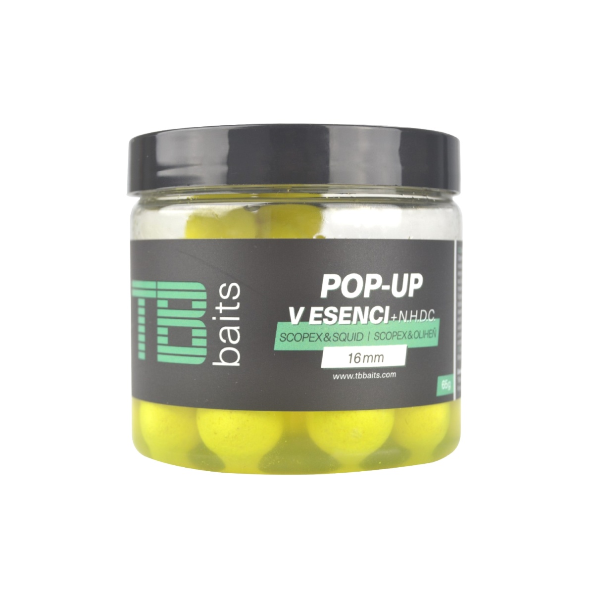 TB Baits Pop-Up Yellow Scopex Squid + NHDCrozmiar 16mm / 65g - MPN: TB00627 - EAN: 8596601006272