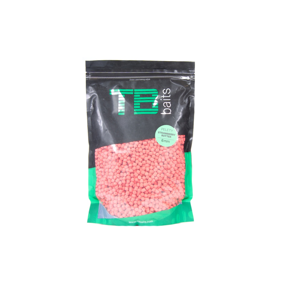 TB Baits Strawberry Butter Pelletrozmiar 6mm / 1kg - MPN: TB00375 - EAN: 8596601003752