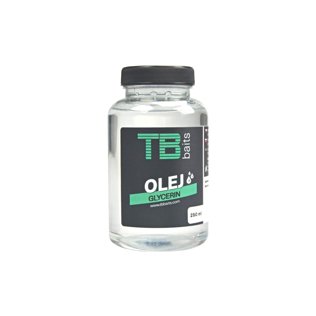 TB Baits Clear Glycerol (Anhydrous Glycerin) 99,5 %opakowanie 250ml - MPN: TB00383 - EAN: 8596601003837