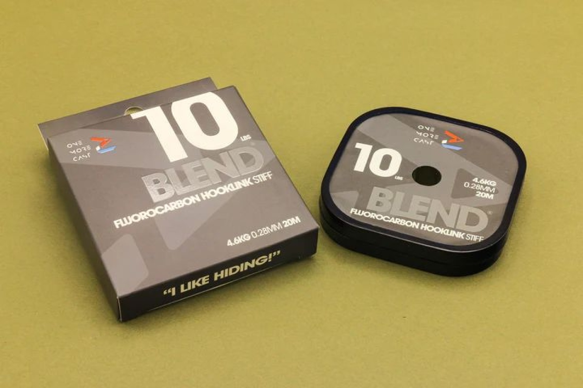 One More Cast BLEND Fluorocarbon Hooklink - Stiffrozmiar 0.28mm (10lb) / 20m - MPN: OMCF10 - EAN: 5060939130198