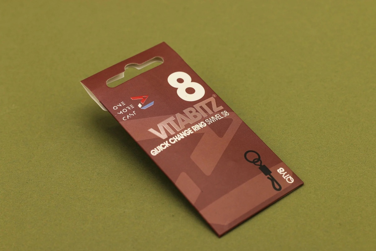 One More Cast Vitabitz Size 8 QC Ring Swivelrozmiar 8 - MPN: OMCQ8 - EAN: 5060939130488