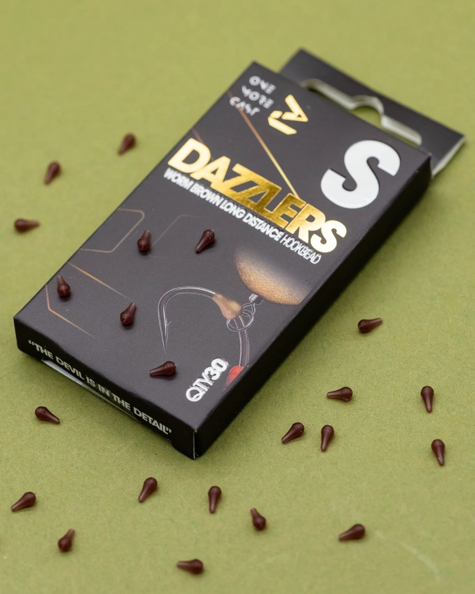 One More Cast DAZZLERS Worm Brown Distance Hookbead rozmiar Small - MPN: OMCHWBS - EAN: 5060939131775