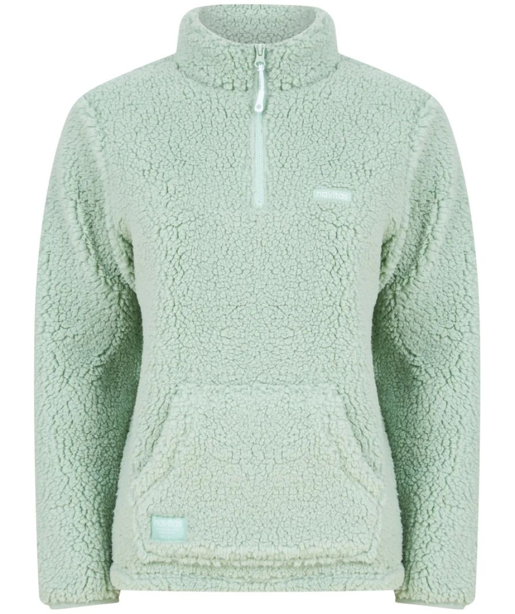 NAVITAS Womens Sherpa Pullover - Light Greenrozmiar S - MPN: NTTH4637-S - EAN: 5060771722834