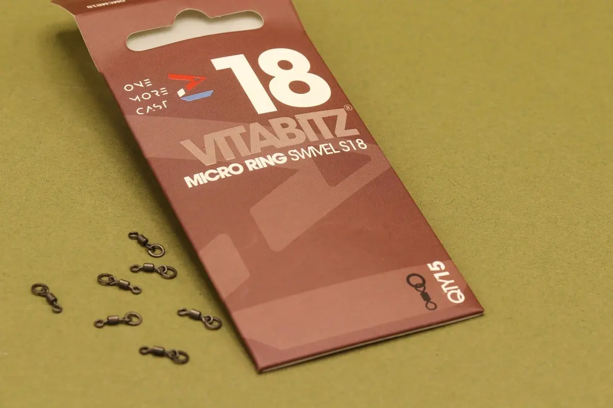 One More Cast Vitabitz Micro Ring Swivel 18taille 18 - MPN: OMCMR18 - EAN: 5060939130501