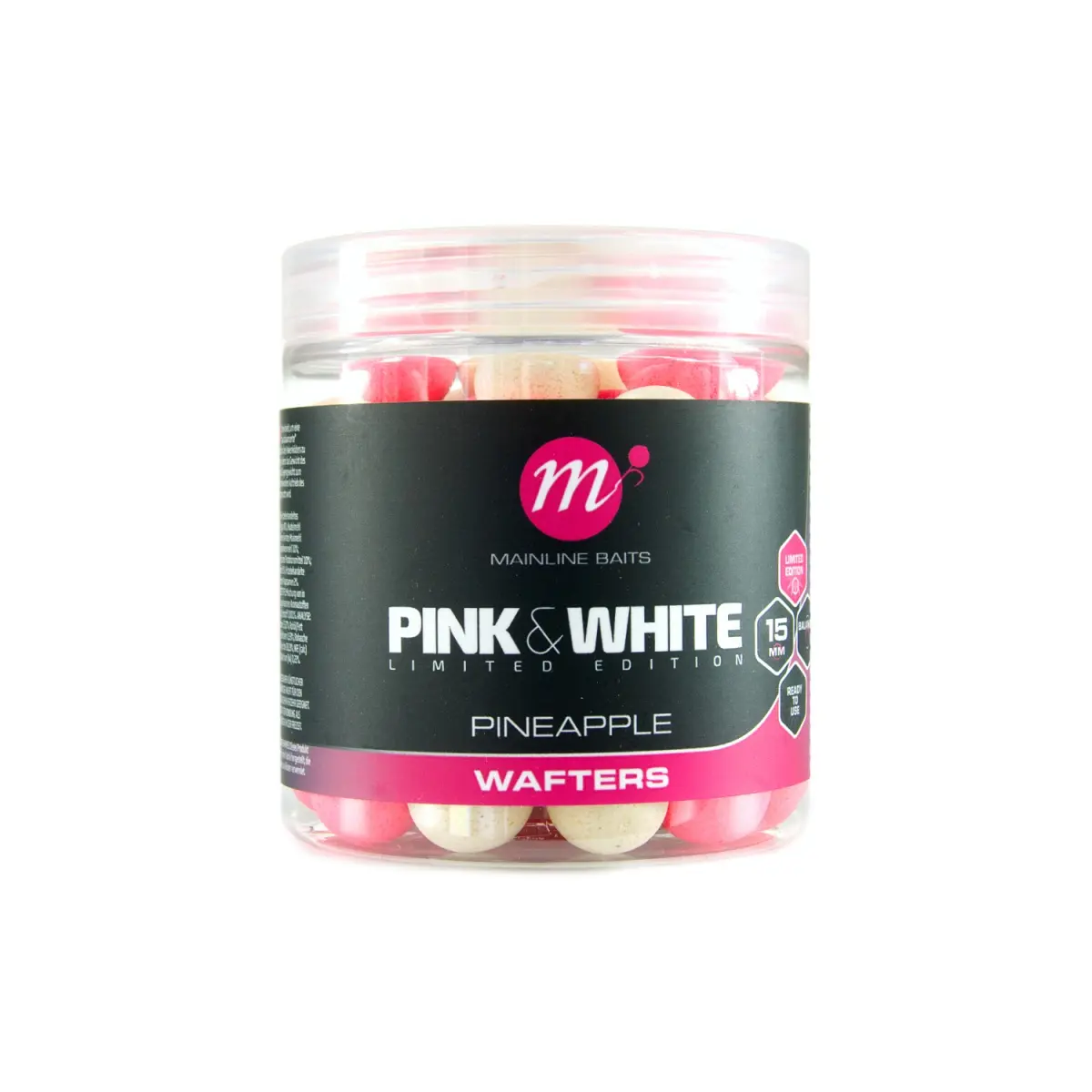 Mainline Fluro Pink & White Wafters - Pineapplemărimea 15mm - MPN: M44003 - EAN: 5060509816408