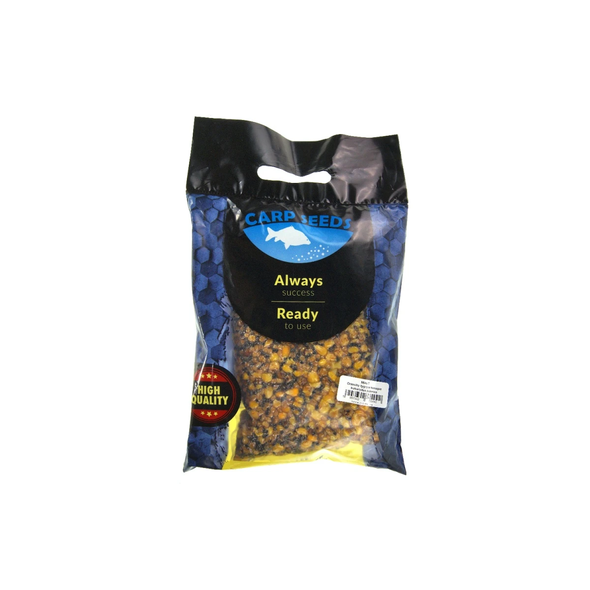 Carp Seeds Mix - Orzechy Tygrysie, Pszenica, Kukurydza, Konopie - Naturalopakowanie 2kg - EAN: 5907642735442
