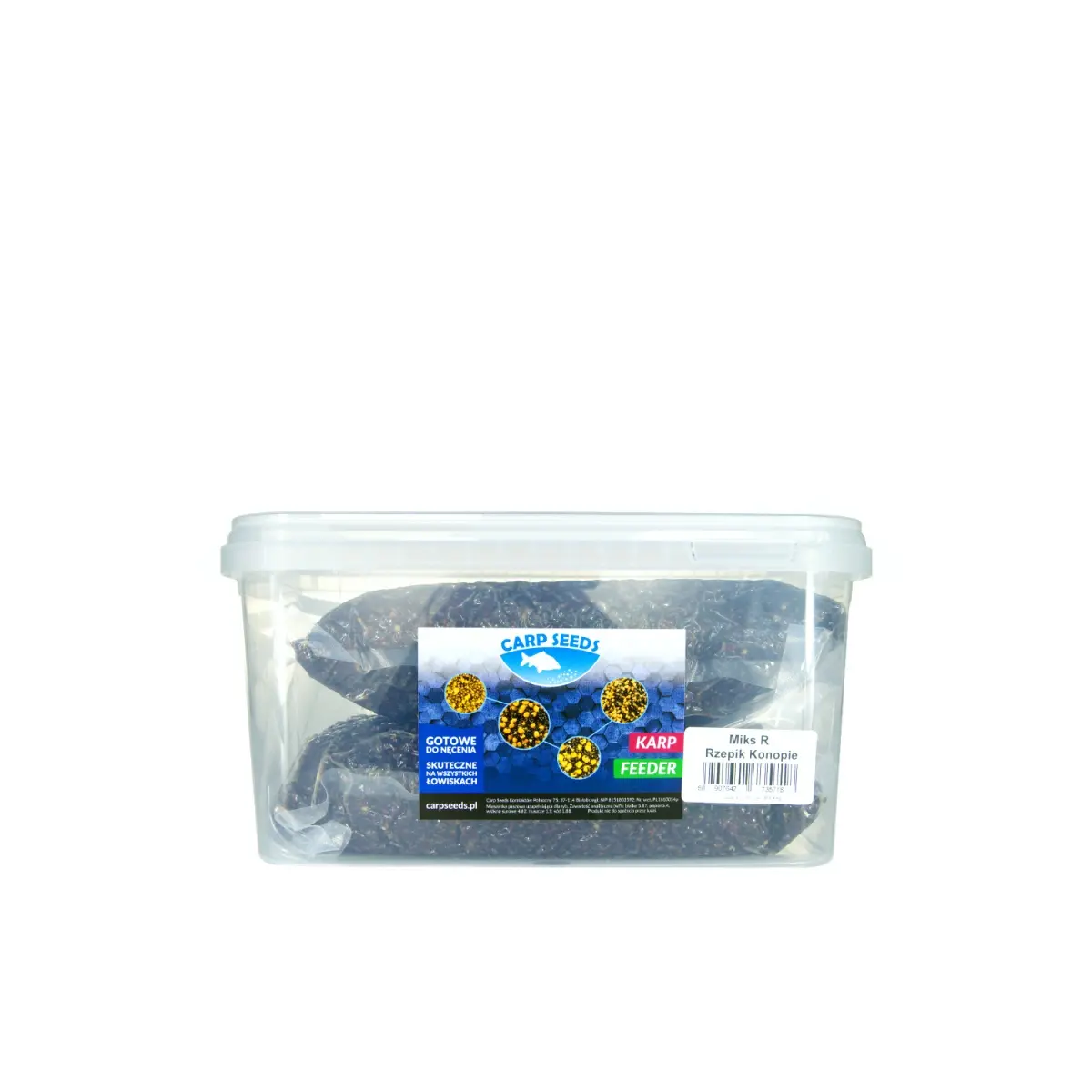 Carp Seeds Mix - Rzepik, Konopie - Naturalopakowanie 4kg (Box) - EAN: 5907642735718