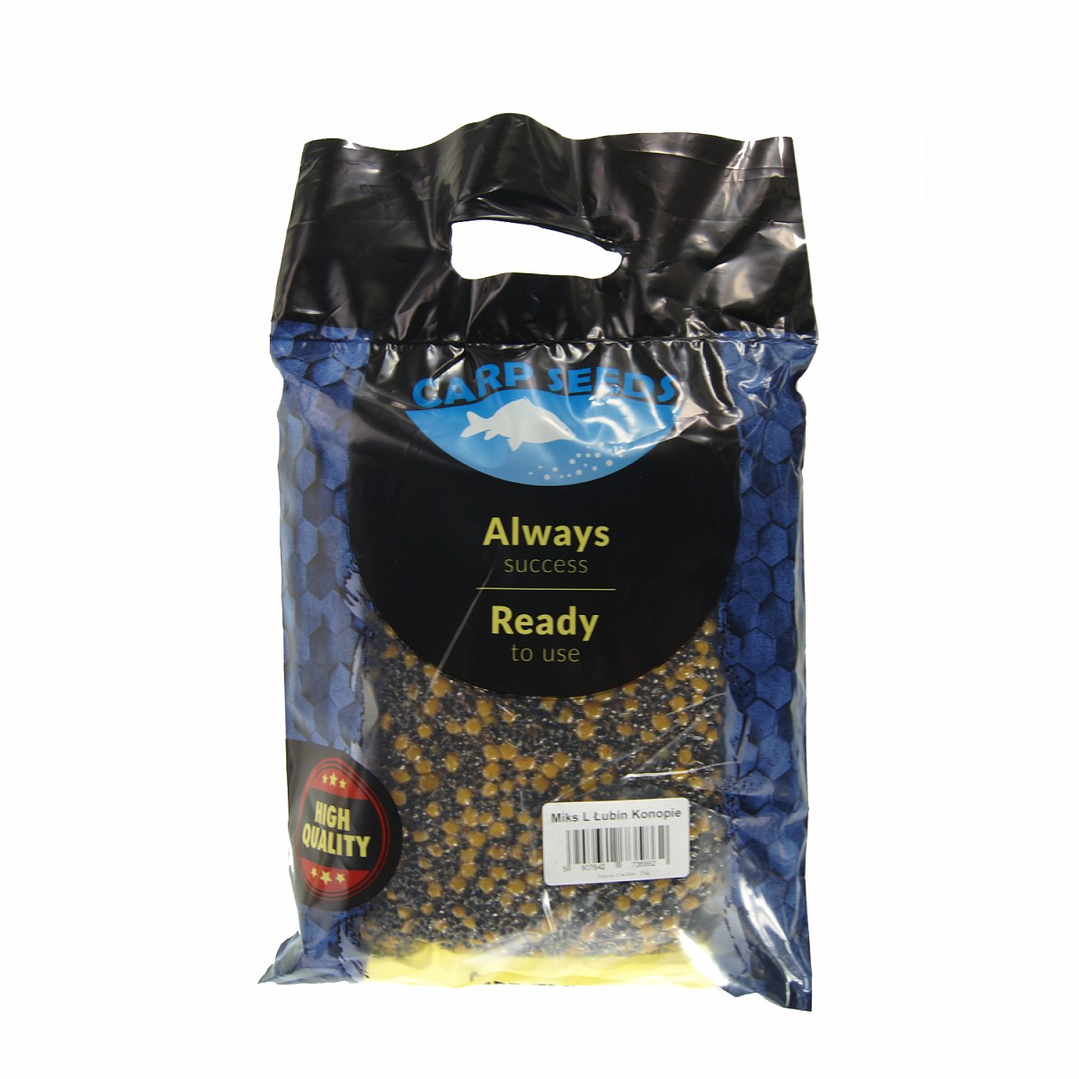 Carp Seeds Mix - Konopie, Łubin - Naturalopakowanie 2kg - EAN: 5907642735862