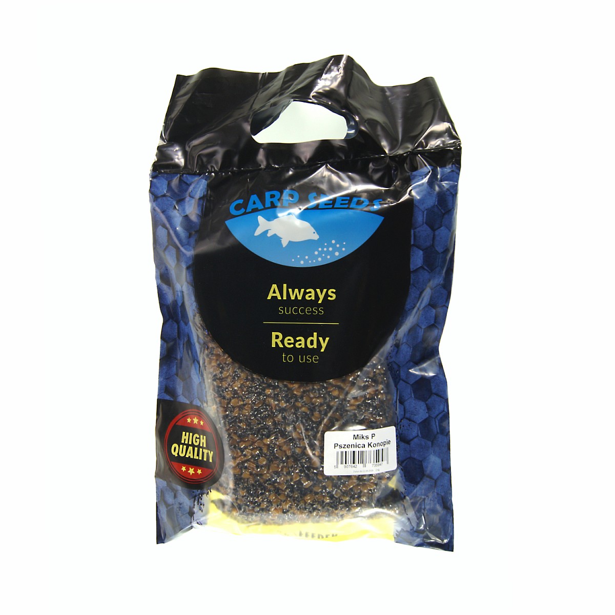 Carp Seeds Mix - Konopie, Pszenica - Naturalopakowanie 2kg - EAN: 5907642735947