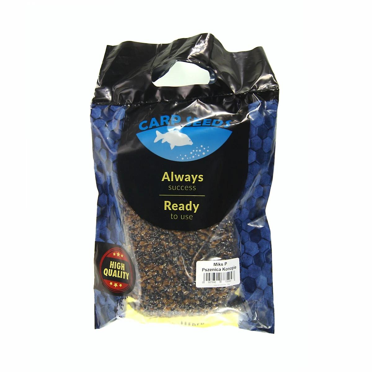 Carp Seeds Mix - Konopie, Pszenica - Naturalopakowanie 2kg - EAN: 5907642735947