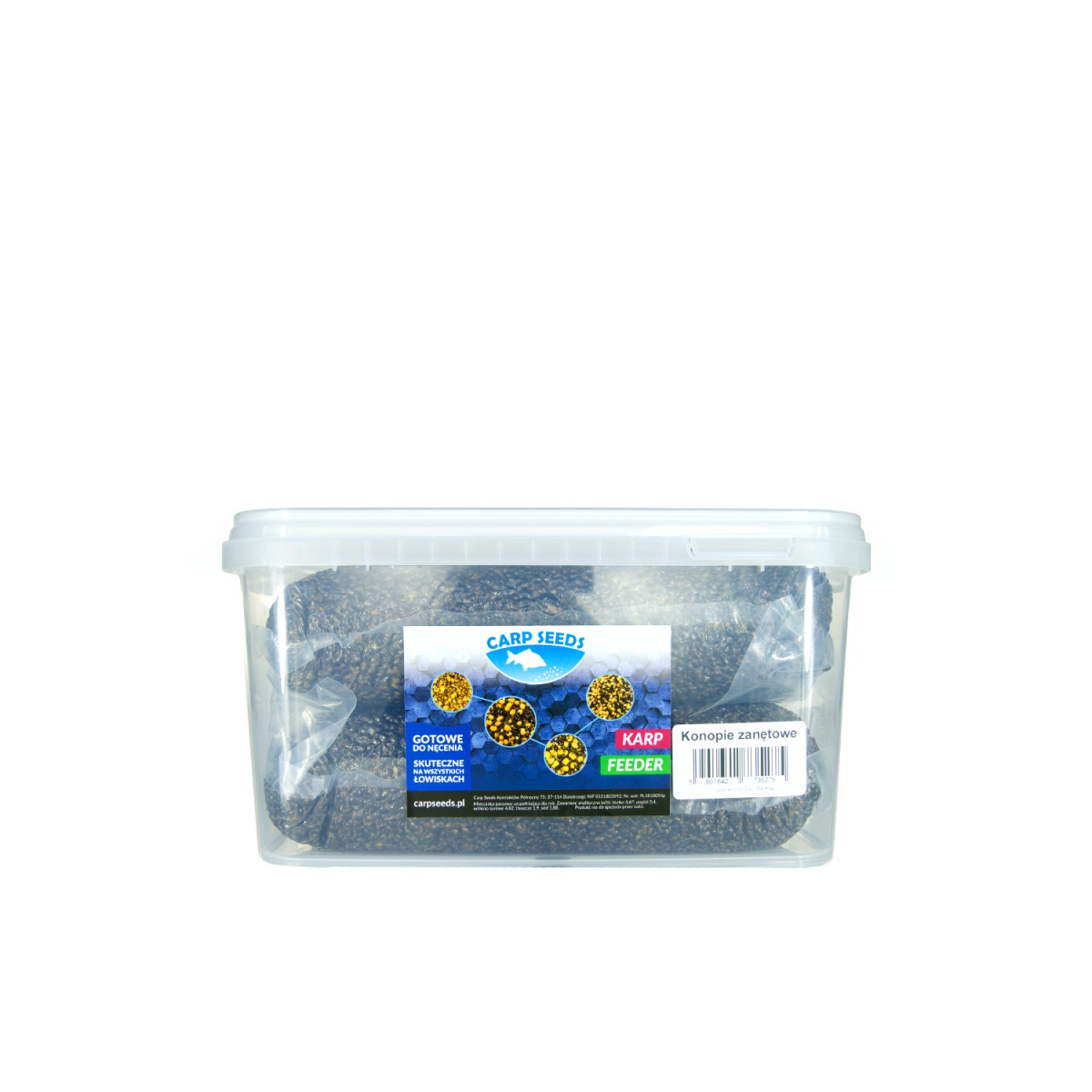 Carp Seeds - Konopie - Naturalopakowanie 4kg (Box) - EAN: 5907642735275