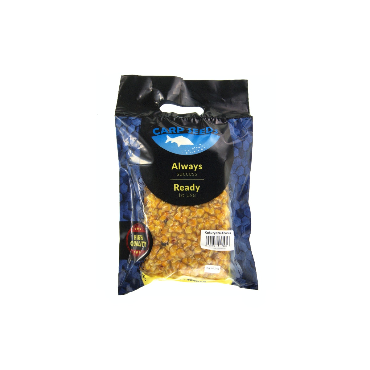 Carp Seeds - Kukurydza - Ananasopakowanie 2kg - EAN: 5907642735343