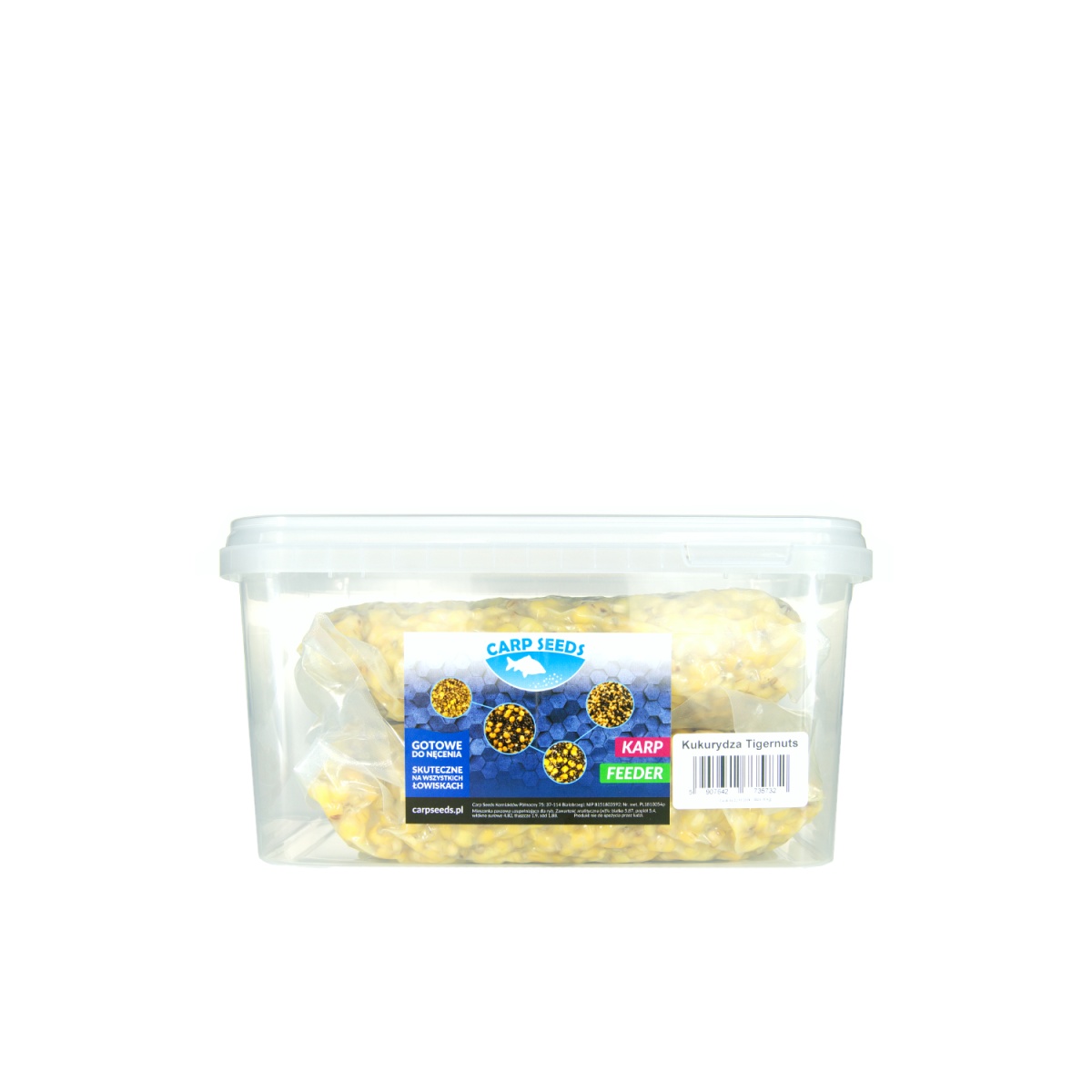 Carp Seeds - Kukurydza - Tigernutsopakowanie 4kg (Box) - EAN: 5907642735732