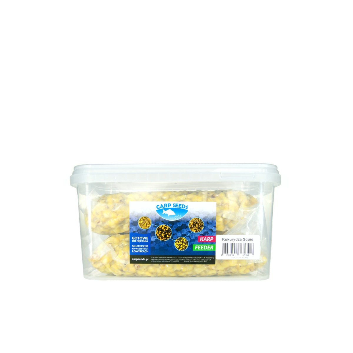 Carp Seeds - Kukurydza - Squidopakowanie 4kg (Box) - EAN: 5907642735398