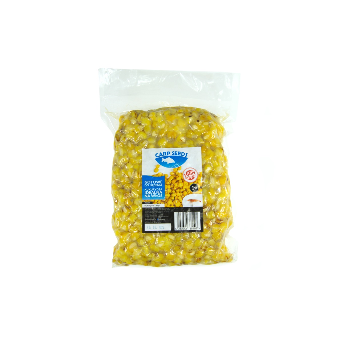 Carp Seeds - Kukurydza - Krylopakowanie 1kg - EAN: 5907642735107