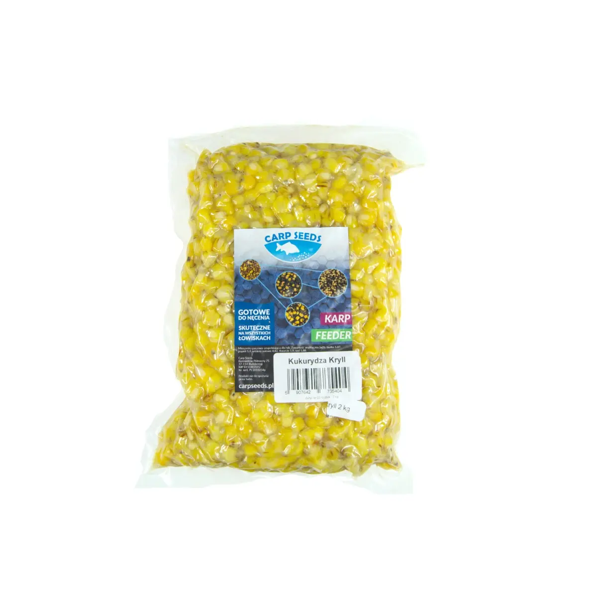 Carp Seeds - Porumb - Krylambalaj 2kg - EAN: 5907642735404