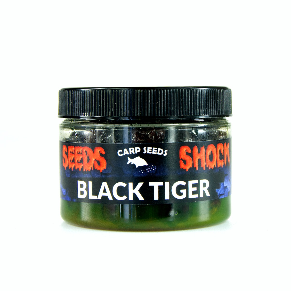 Carp Seeds Seeds Shock Black Tiger - Hot Stinkopakowanie 150ml - EAN: 5904158320360