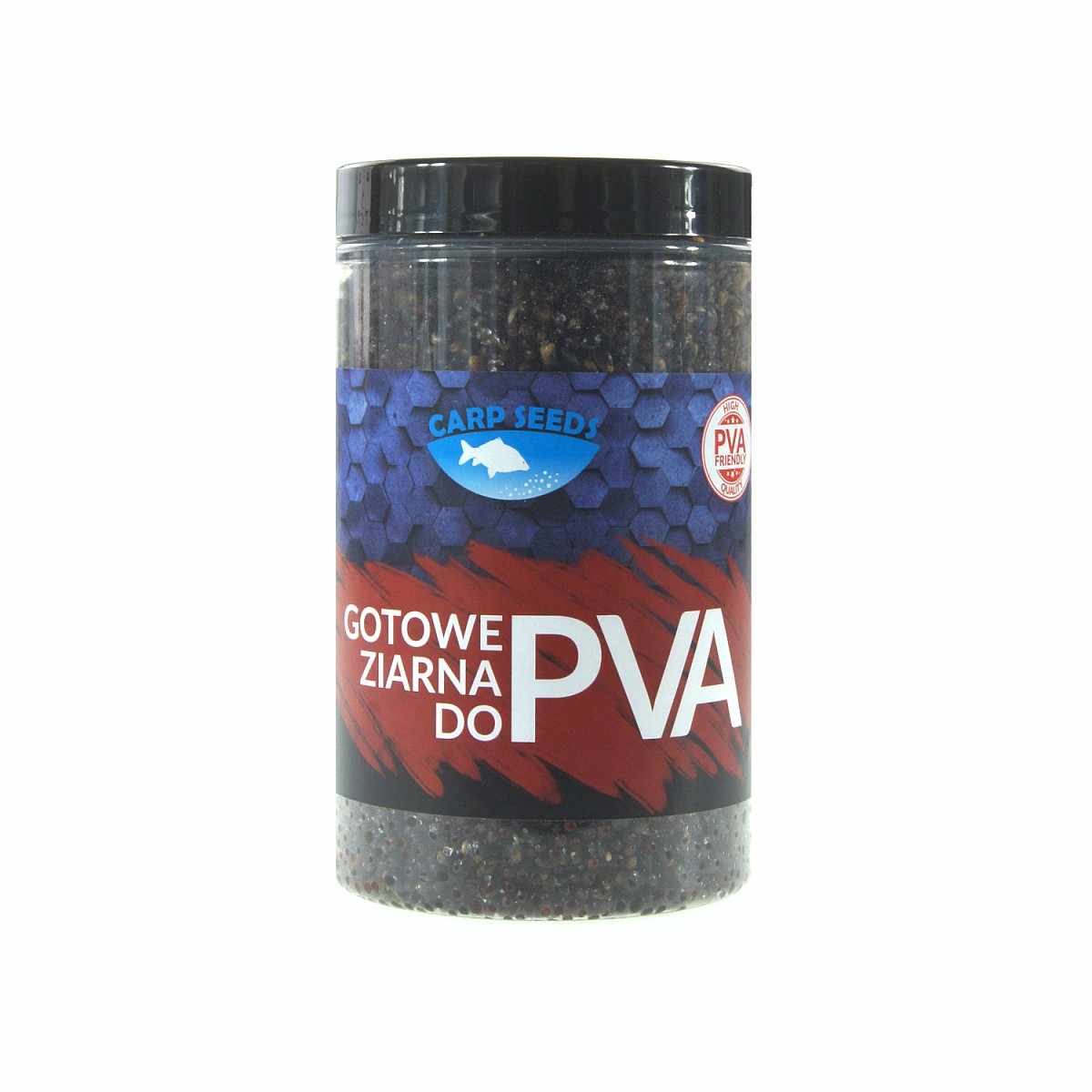 Carp Seeds Mix - Rzepik, Konopie PVA - Naturalopakowanie 400ml - EAN: 5904158321367
