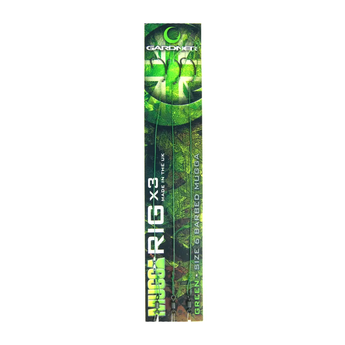 Gardner Mugga Rig Multi Pack - Greenmisurare 6 - MPN: SLY36G - EAN: 5060573463416