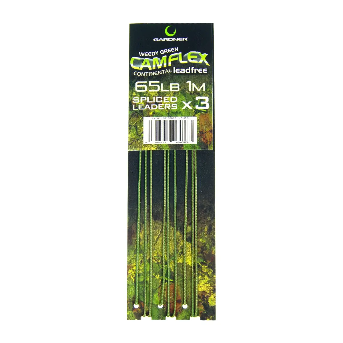 Gardner Camflex Leadfree Spliced Leadermodel 65lb / Green (verde) - MPN: LFLG6 - EAN: 5060573464383