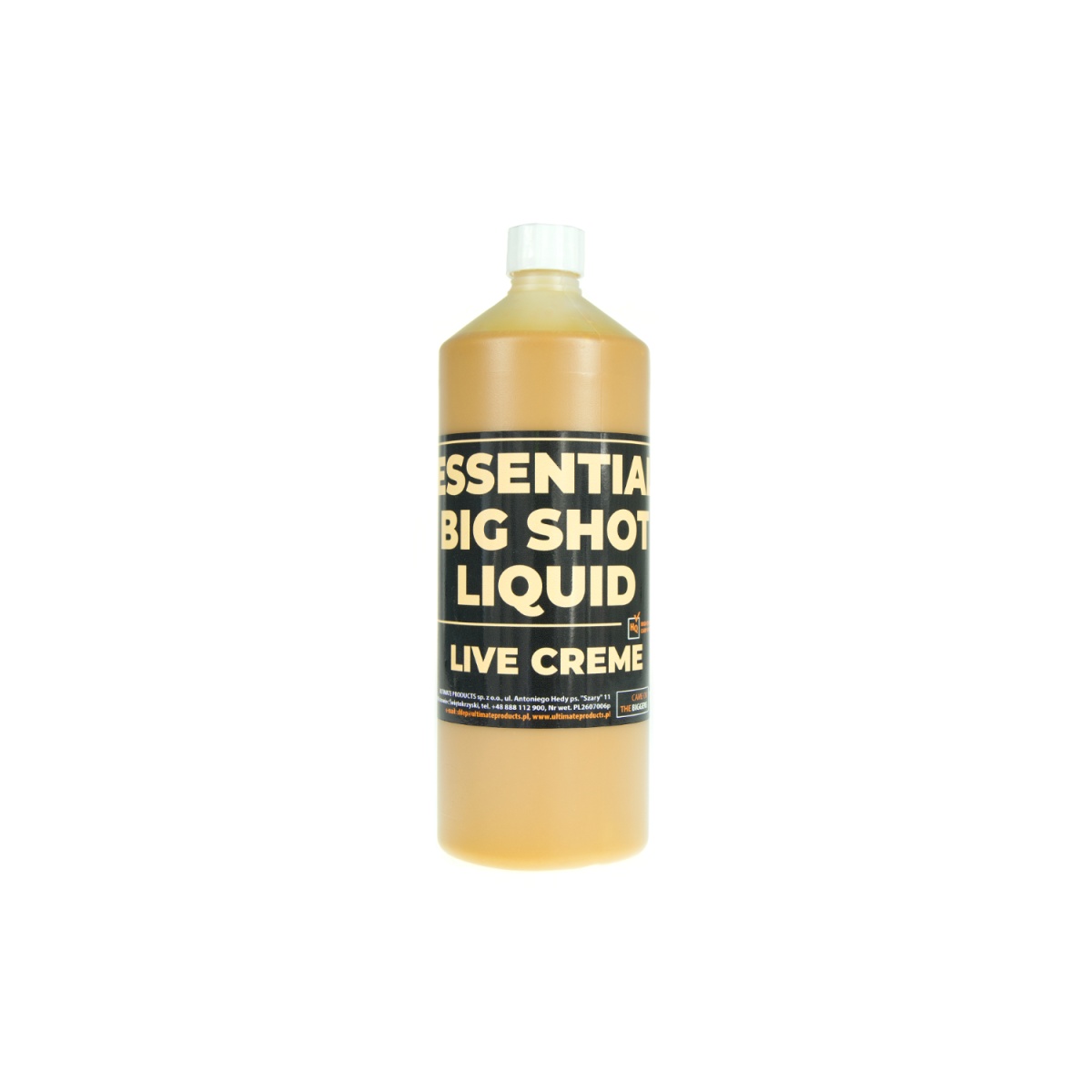 UltimateProducts Essential BIG SHOT Liquid - Live Cremeopakowanie 1L - EAN: 5903855434004