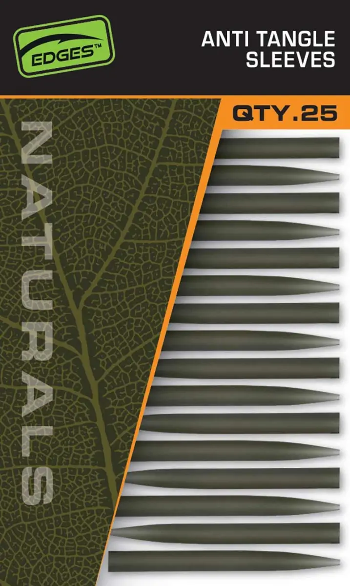 Fox EDGES Naturals Anti Tangle Sleeves embalaje 25pcs - MPN: CAC834 - EAN: 5056212175345