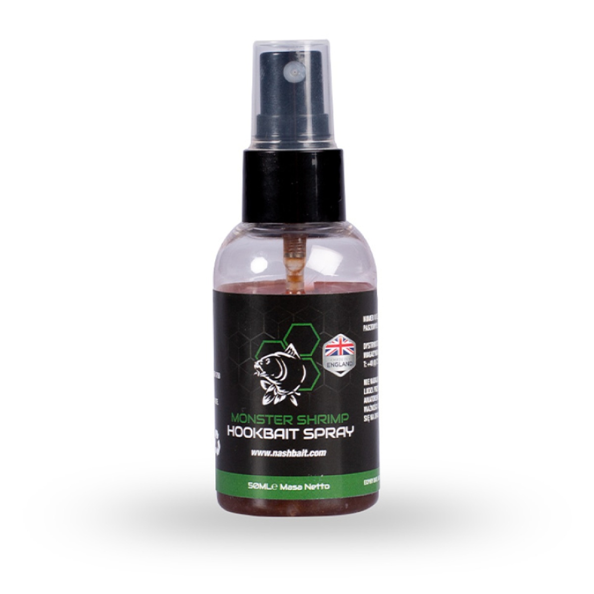 Nash Monster Shrimp Hookbait Sprayopakowanie 50ml - MPN: B6574 - EAN: 5055108865742