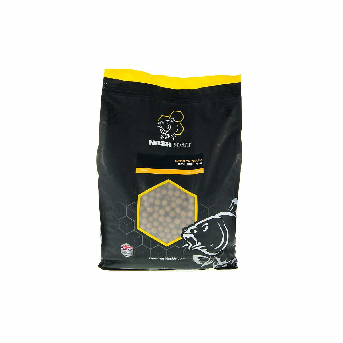 Nash Scopex Squid Boilies 12mm / 5kgmisurare 12mm / 5kg - MPN: B6305 - EAN: 5055108863052