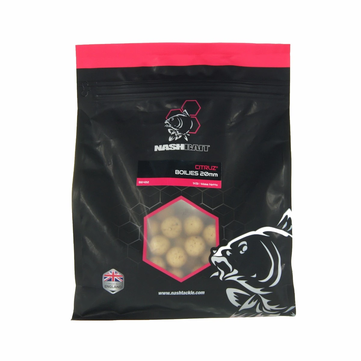 Nash Citruz Boiliesmărimea 20mm / 1kg - MPN: B6402 - EAN: 5055108864028