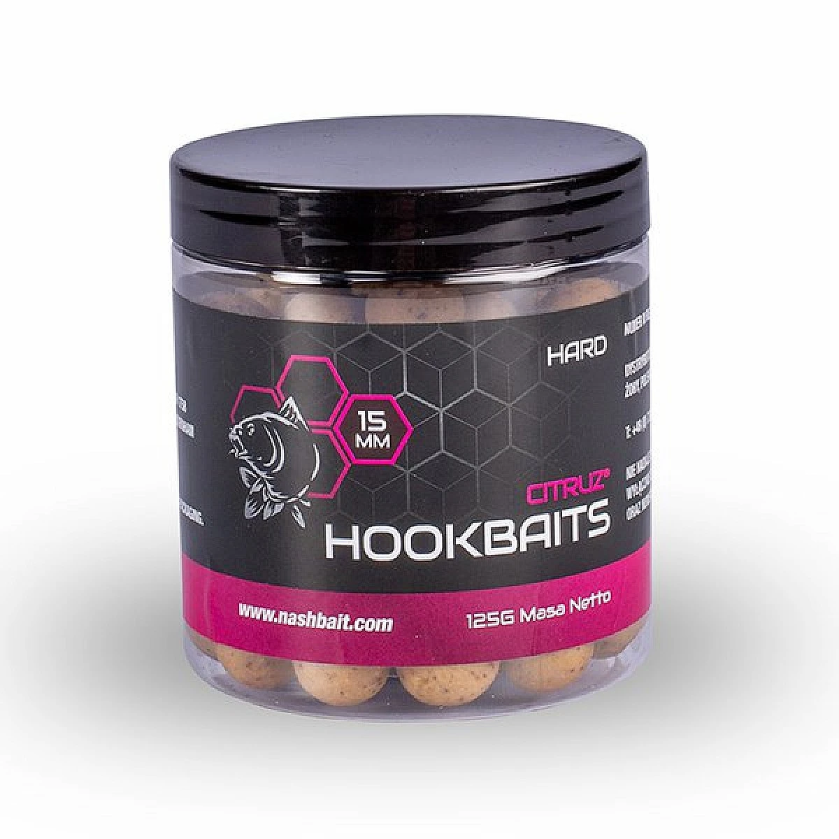 Nash Citruz Hard Hookbaits 24mm / 175gtaille 24mm / 175g - MPN: B6443 - EAN: 5055108864431