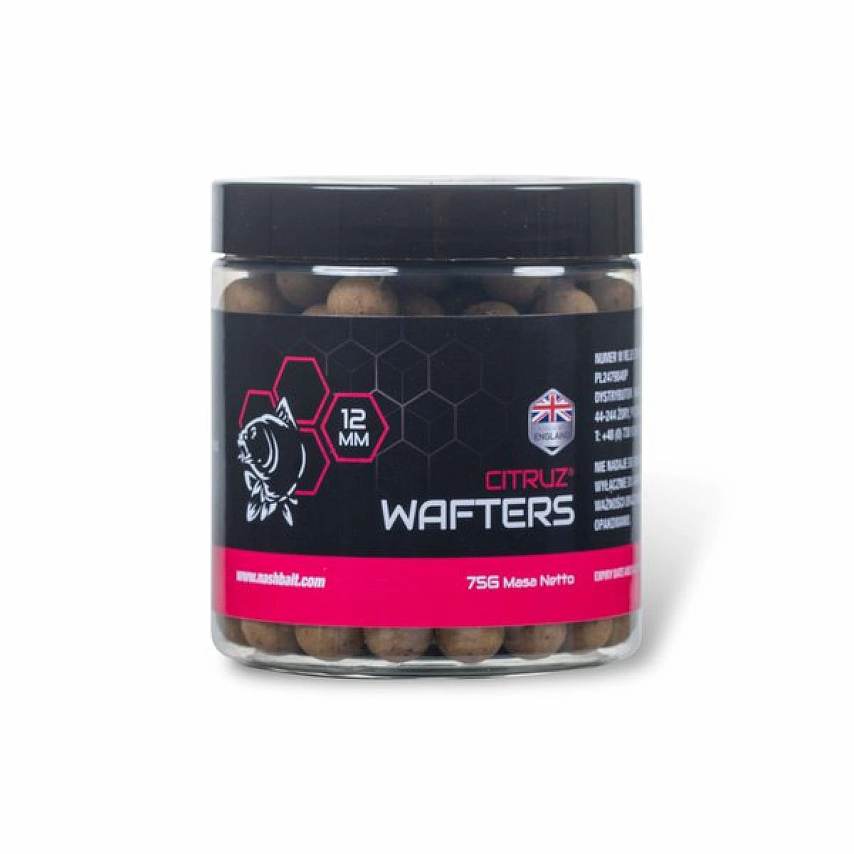 Nash Citruz Waftersmărimea 12mm / 75g - MPN: B6445 - EAN: 5055108864455