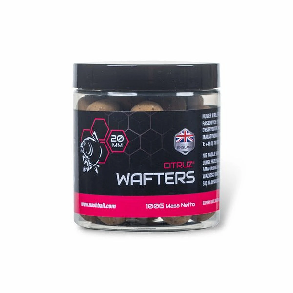 Nash Citruz Waftersmărimea 20mm / 100g - MPN: B6447 - EAN: 5055108864479