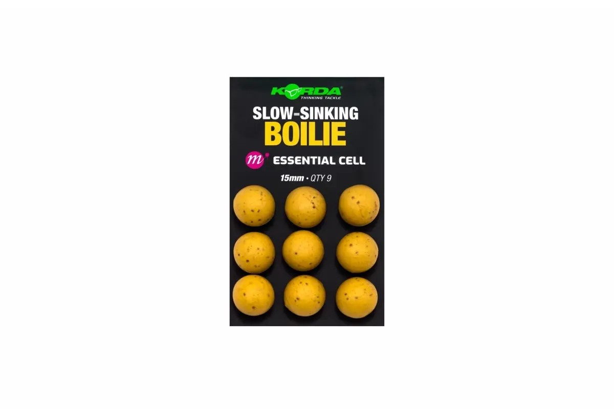 Korda Plastic Slow Sinking - Essential Cellrozmiar 15mm - MPN: KPB50 - EAN: 5060929026517