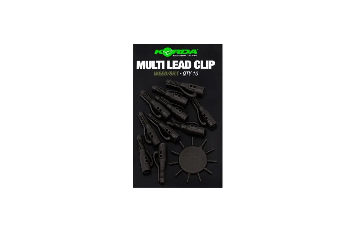 Korda Multi Lead Clip colore Vegetazione/Fango - MPN: KLCPW - EAN: 5060929026418