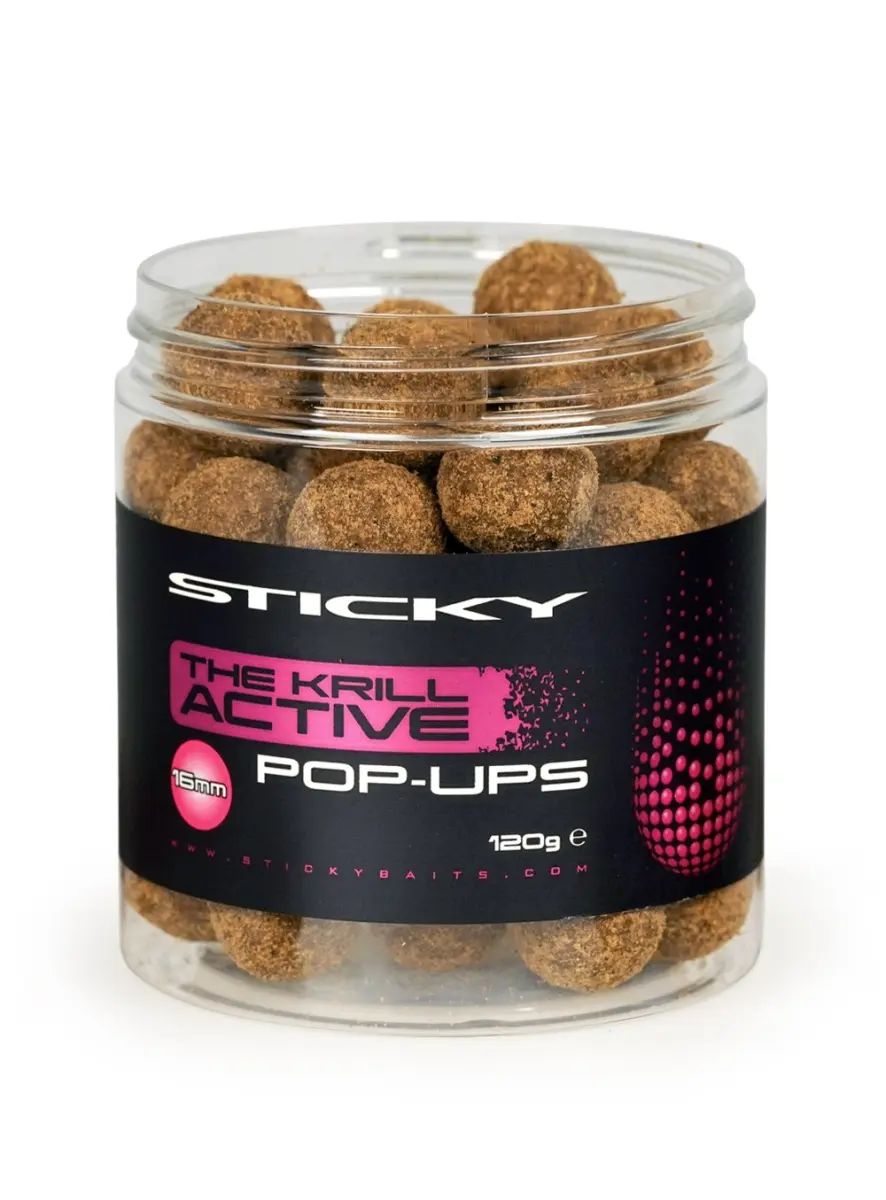 StickyBaits The Krill Active Pop-Upmărimea 16mm - MPN: KAP16 - EAN: 0719833387720