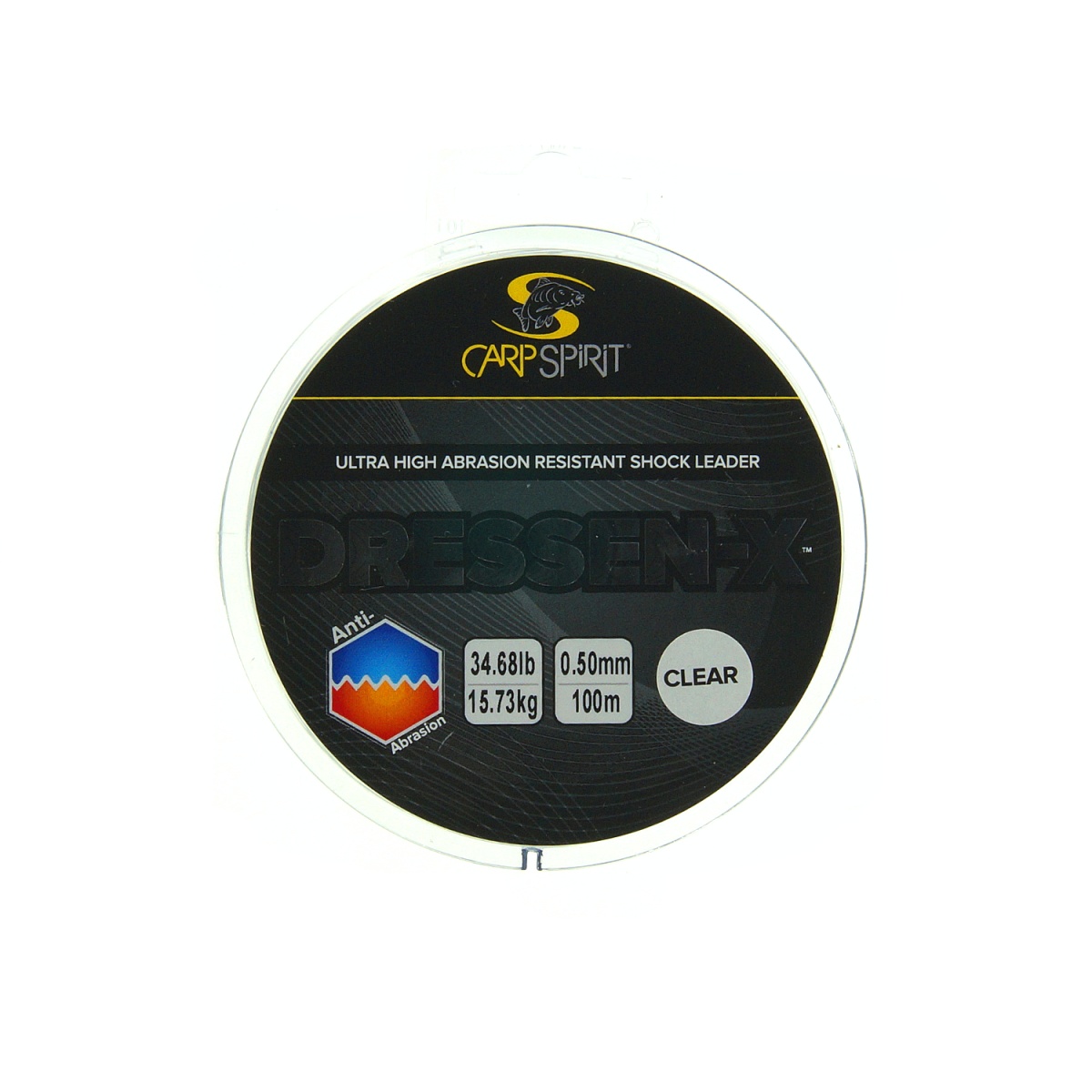 Carp Spirit Dressen-X Clear Shockleaderśrednica 0.50mm (35lb) / 100m - MPN: ACS470089 - EAN: 3422993064499