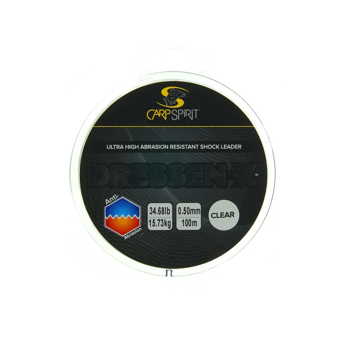 Carp Spirit Dressen-X Clear Shockleaderdiametru 0.50mm (35lb) / 100m - MPN: ACS470089 - EAN: 3422993064499