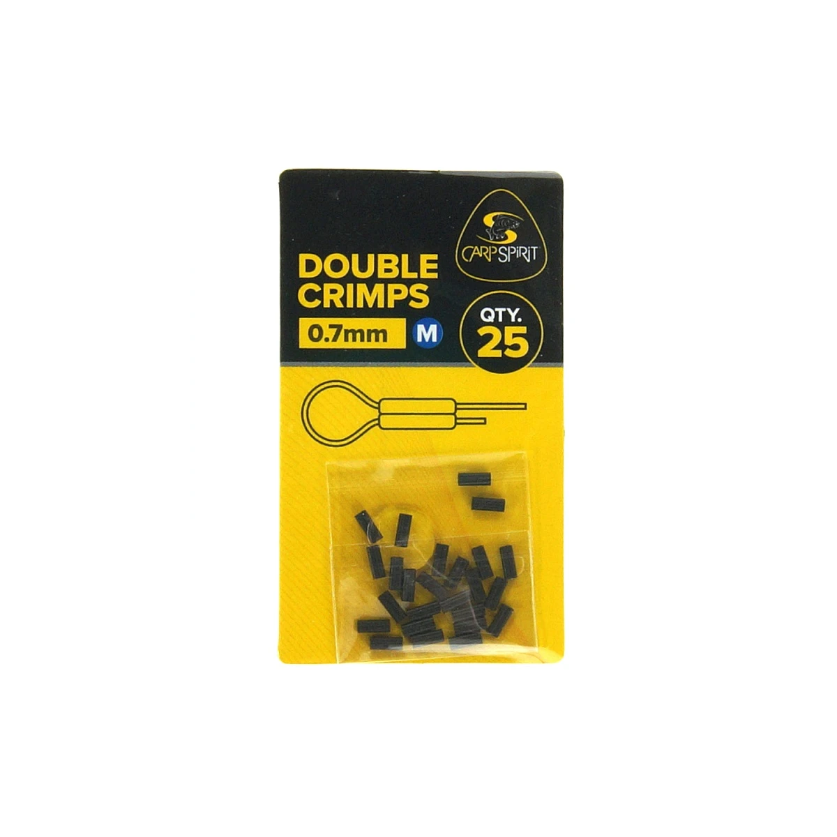 Carp Spirit Double Crimpsdiametru 0.7mm - MPN: ACS010408 - EAN: 3422993064581