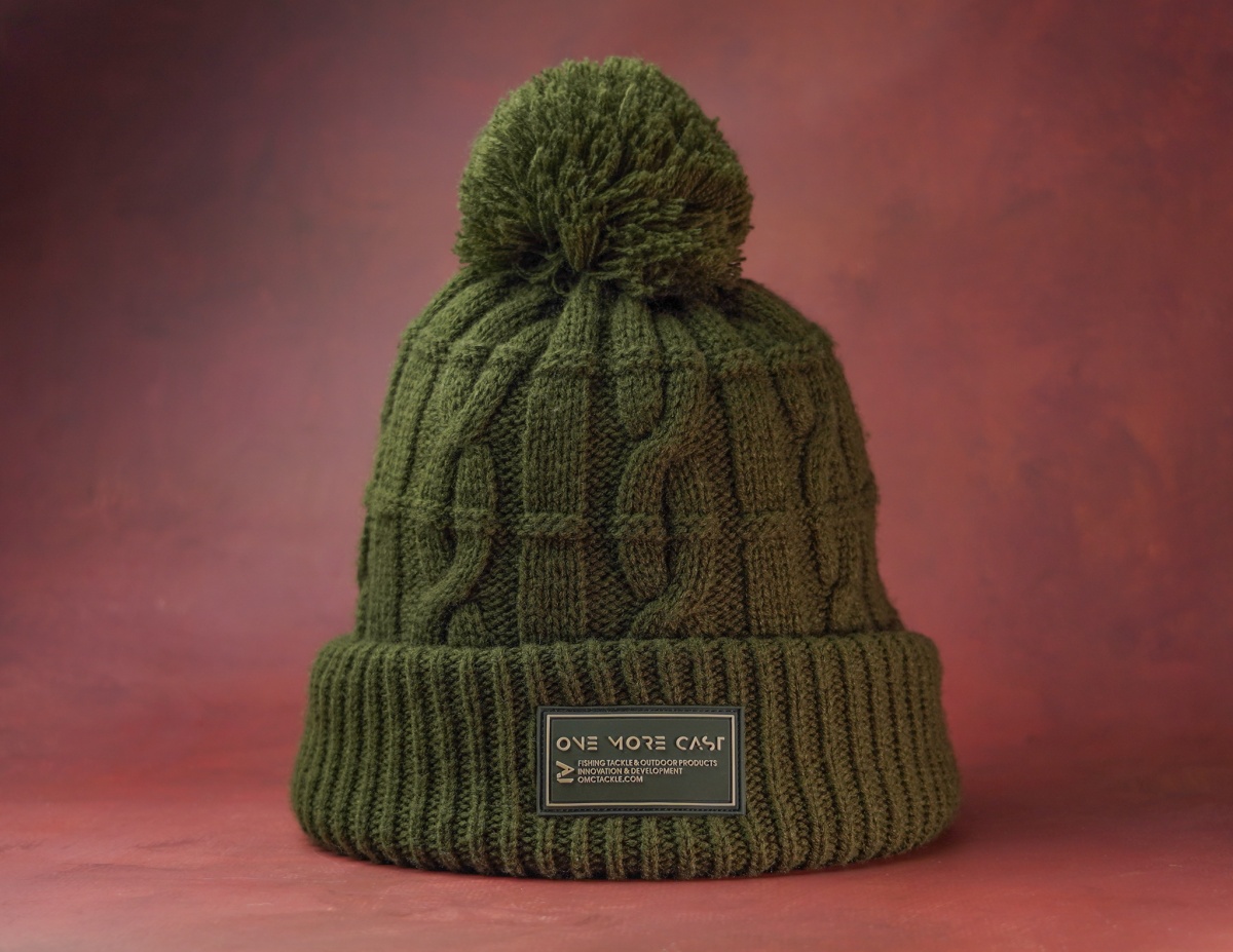 One More Cast Forest Green Cable Knit Bobblerozmiar uniwersalny - MPN: OMCHT14 - EAN: 5060939133526