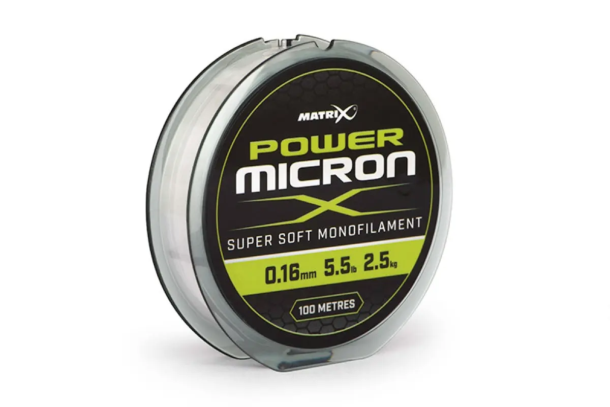 Matrix Power Micron X - 100mtipo 0.16mm/5.5lb/2.5kg - MPN: GML032 - EAN: 5056212137206